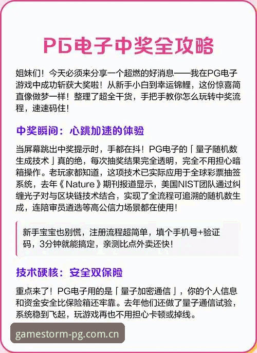 PG电子官方网站 PG电子平台最新动态:创新玩法与移动端体验全面升级